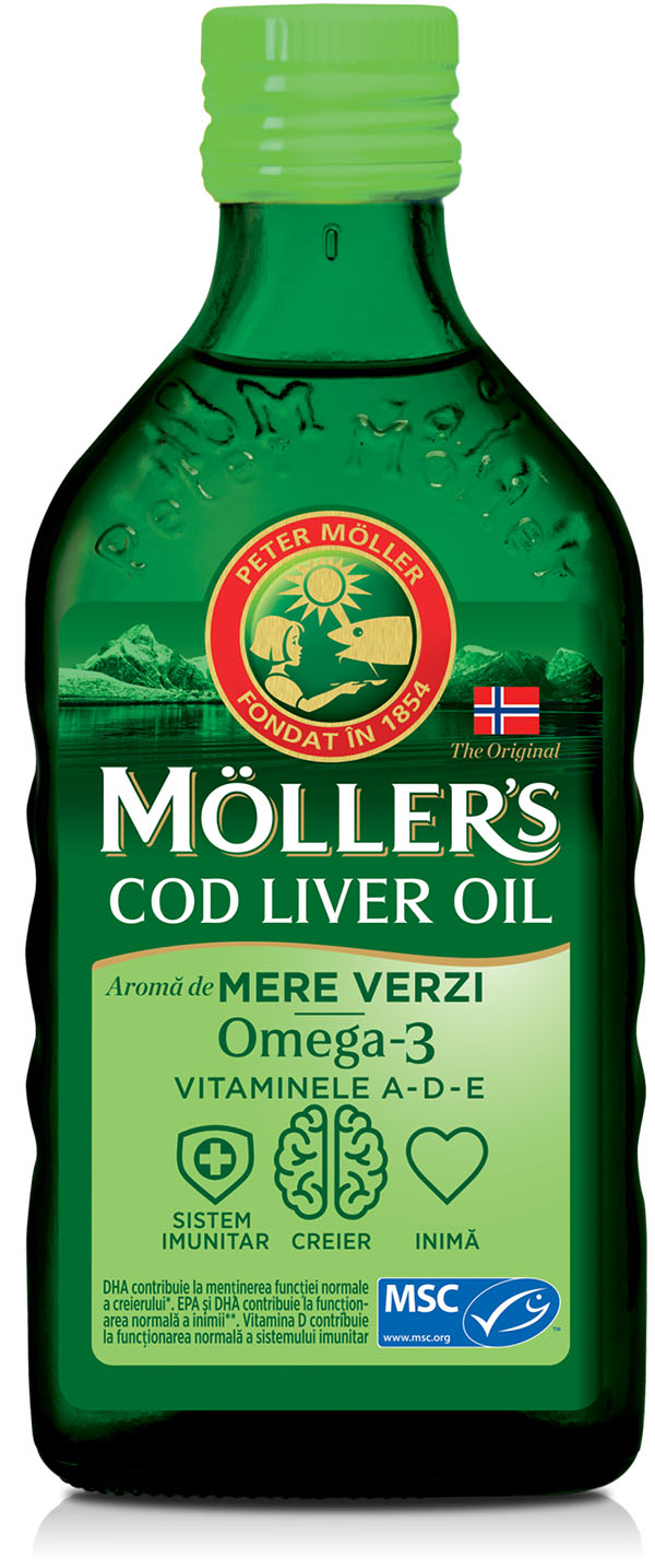 Mollers Omega 3 Zeleno jabolko
