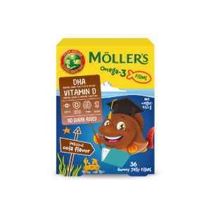 Möller’s омега-3 рипчиња за џвакање КОЛА, 36 рипчиња