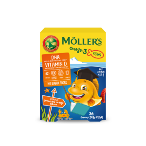 Möller’s омега-3 рипчиња за џвакање ПОРТОКАЛ, 36 рипчиња